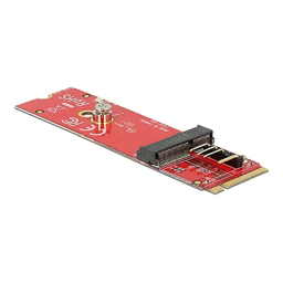 DeLOCK 63343 Converter M.2 Key M male > M.2 Key E slot for USB and PCIe modules Fiche technique | Fixfr
