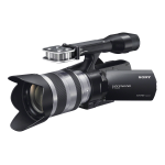 Sony NEX-VG20E/VG20EH : Guide d'utilisation | AI Chat &amp; PDF