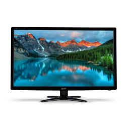 Acer G246HQL Monitor Manuel utilisateur | Fixfr
