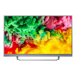 Philips 49PUS6803/12 6800 series Téléviseur Smart TV ultra-plat 4K UHD LED Manuel utilisateur | Fixfr
