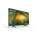 Sony KD55XH8096 Android TV TV LED Product fiche