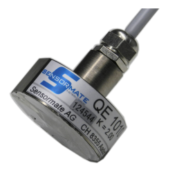 gefran QE1010 Magnet mount strain sensor Fiche technique | Fixfr