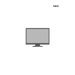 NEC AccuSync&reg; LCD224WM Manuel utilisateur