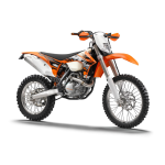 KTM 350 SX-F EU 2013 MX Bike Manuel utilisateur