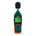 Extech Instruments SDL600 Sound Level Meter/Datalogger Manuel utilisateur