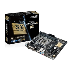 Asus H110M-D D3 Motherboard Manuel utilisateur | Fixfr