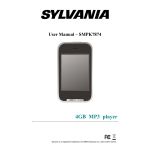 Sylvania SMPK 7874 Manuel utilisateur