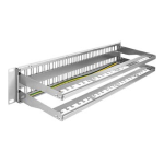 DeLOCK 66879 19&Prime; Keystone Patch Panel 48 port Fiche technique