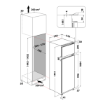 Whirlpool ART 380/A+ Fridge/freezer combination Manuel utilisateur