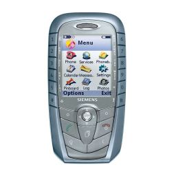 Siemens SX1 K1 Manuel d'utilisation + Chat IA | Fixfr