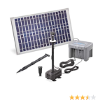 esotec 101910 Solar Teichpumpenset 8/380 Professional 6V Mode d'emploi