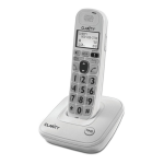 Clarity D702 DECT 6.0 Amplified/Low Vision Cordless Phone with CID Display Manuel utilisateur