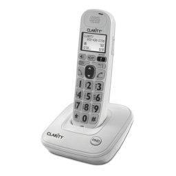 Clarity D702 DECT 6.0 Amplified/Low Vision Cordless Phone with CID Display Manuel utilisateur | Fixfr