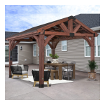 Backyard Discovery Arlington 12 x 10 Gazebo Manuel utilisateur