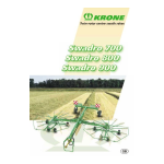 Krone Swadro 700, Swadro 800/26, Swadro 900 Mode d'emploi