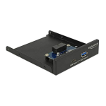 DeLOCK 63962 3.5&quot; USB 3.1 Gen 1 Front Panel 1 x USB Type-C&trade; + 1 x USB Typ-A Fiche technique