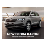 SKODA Karoq (2017/07) Manuel utilisateur