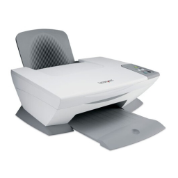 Lexmark 1200 Series Guide d'utilisation + IA | Fixfr
