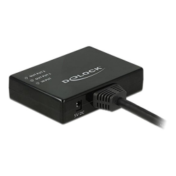 DeLOCK 87700 HDMI Splitter 1 x HDMI in > 2 x HDMI out 4K 30 Hz Fiche technique | Fixfr