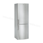 Whirlpool WBE3415 TS Fridge/freezer combination Manuel utilisateur