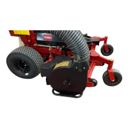 Toro 52in Blower and Drive Kit, Grandstand Mower Attachment Manuel utilisateur | Fixfr