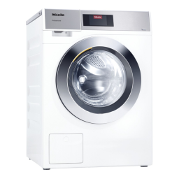 Miele PWM 908 Lave-linge prof Mode d'emploi | Fixfr