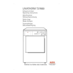 Aeg-Electrolux T37800 Manuel utilisateur