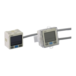 Schmalz  VS-P10-W-D PNP K 3C-D Vacuum/pressure switch in cube shape digital output signals  Mode d'emploi | Fixfr