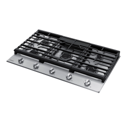 Samsung NA30R5310FS/AA Surface de cuisson au gaz de 30 po avec brûleurs puissants Manuel utilisateur | Fixfr