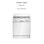 Electrolux FAVORIT 44080 i : Notice + IA