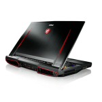 MSI GT75 Titan (Intel 8th Gen) notebook Manuel utilisateur