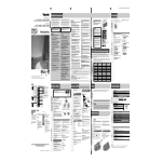 Panasonic CQC1123NW Operating instrustions