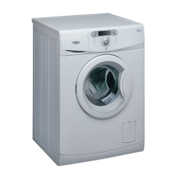 Whirlpool AWO 12563 Washing machine Manuel utilisateur | Fixfr