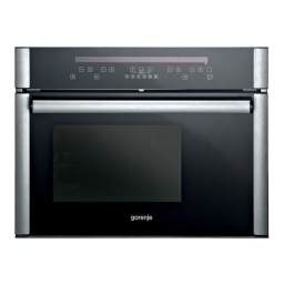 Gorenje BOC6322AX Manuel utilisateur | Fixfr