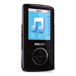 Philips SA3104/02 Baladeur audio/vidéo à mémoire flash Manuel utilisateur | Fixfr