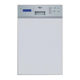 Whirlpool ADG 4550/2 IX Dishwasher Manuel utilisateur | Fixfr