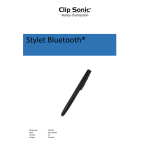 Clip Sonic TEC576 Manuel utilisateur