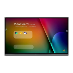 Guide ViewSonic IFP50: Chat IA et PDF à télécharger | Fixfr