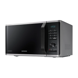 Samsung MG23K3515AS Micro-ondes Gril 23L Silver Samsung - Manuel utilisateur | Fixfr