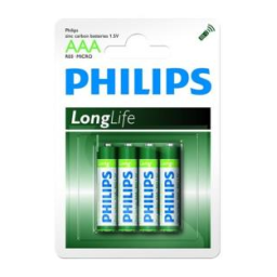 Philips LongLife R03L4B : Chat IA & Téléchargement PDF | Fixfr