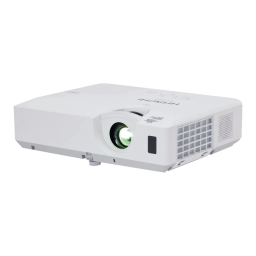 Hitachi CPWX3041WN Projector Guide | Fixfr