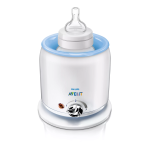 Avent SCF255/57 Avent Chauffe-biberon/Chauffe-repas &eacute;lectrique Manuel utilisateur