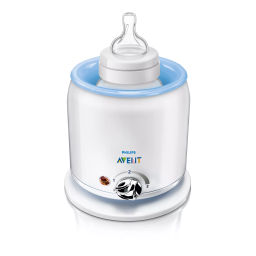 Avent SCF255/57 Avent Chauffe-biberon/Chauffe-repas électrique Manuel utilisateur | Fixfr