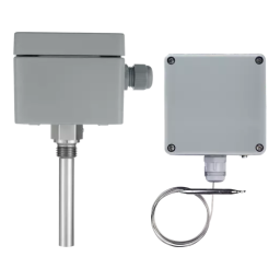 JUMO 603035 Surface-Mounted Single or Double Thermostat, ATH-SW Sery Fiche technique | Fixfr