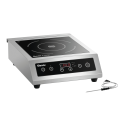 Bartscher 105859 Induction cooker IK 35TCKTF Mode d'emploi | Fixfr