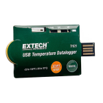 Extech Instruments THD5 USB Temperature Datalogger (Pack of 10) Manuel utilisateur