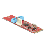 DeLOCK 95235 Mini PCIe I/O 1 x USB 2.0 Type-A female full size / half size Fiche technique