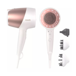 Philips BHD827/00 Prestige Sèche-cheveux avec SenseIQ et 3 accessoires Manuel utilisateur | Fixfr