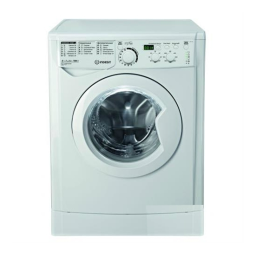 Indesit E2SD 1160B B UA Washing machine Manuel utilisateur | Fixfr