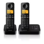 Philips D2652B/01 T&eacute;l&eacute;phone fixe sans fil avec r&eacute;pondeur Manuel utilisateur